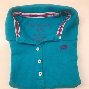 Teal Polo Aeropostale Top